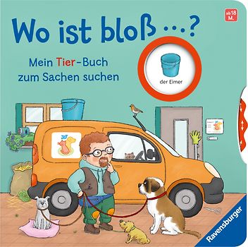 Wo ist bloß …? - Mein Tier-Buch zum Sachen suchen