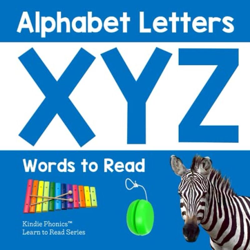 Alphabet Letters X Y Z Words to Read