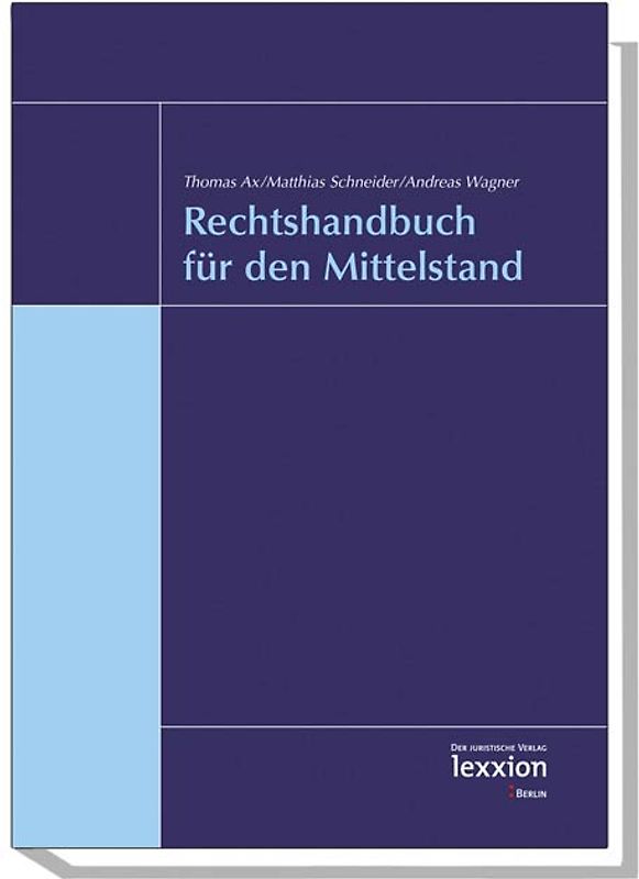 Rechtshandbuch für den Mittelstand