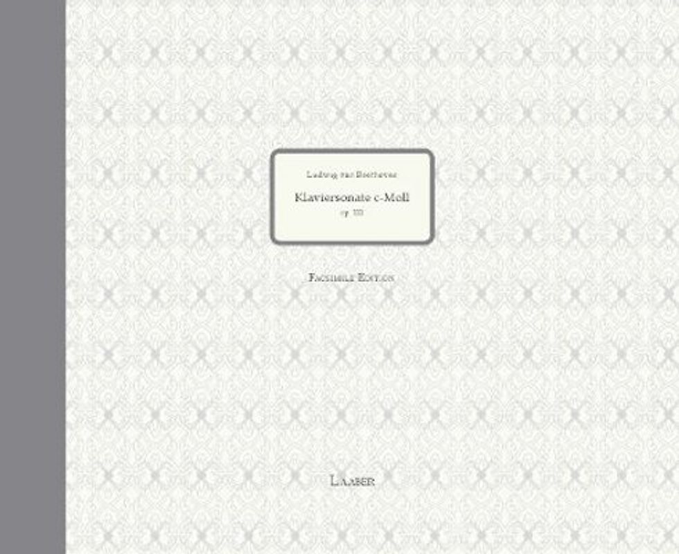 Klaviersonate c-Moll op. 111.