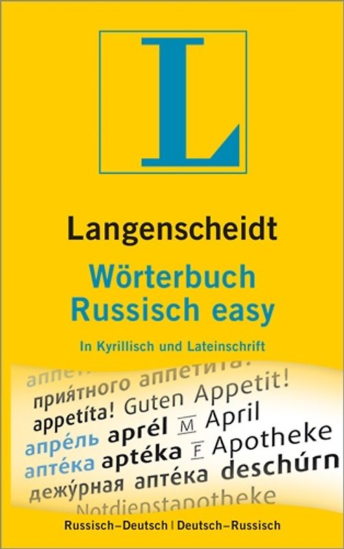 Langenscheidt Wörterbuch Russisch easy
