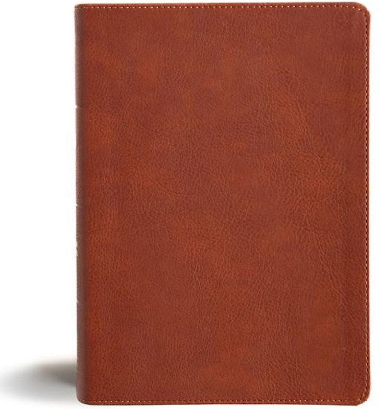 CSB Study Bible, Personal Size, Digital Study Edition, Burnt Sienna Leathertouch