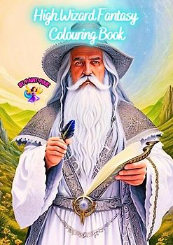 High Wizard Fantasy Colouring Book