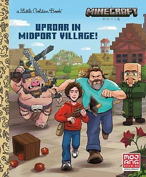 Uproar in Midport Village (a Minecraft Movie)