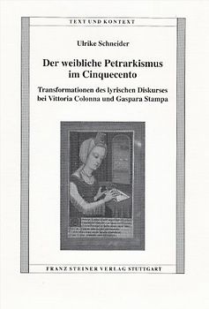 Der weibliche Petrarkismus im Cinquecento