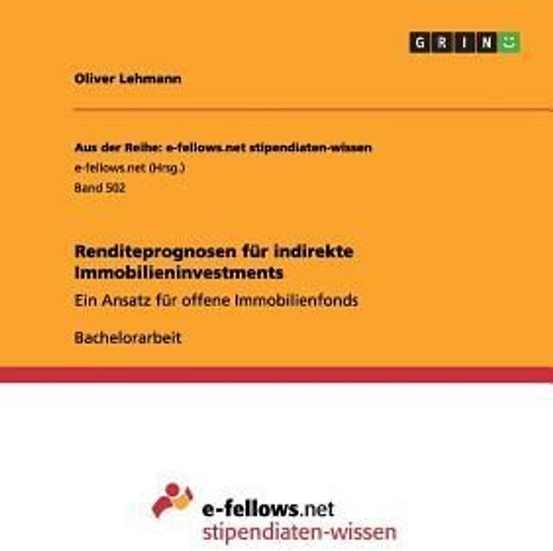 Renditeprognosen für indirekte Immobilieninvestments