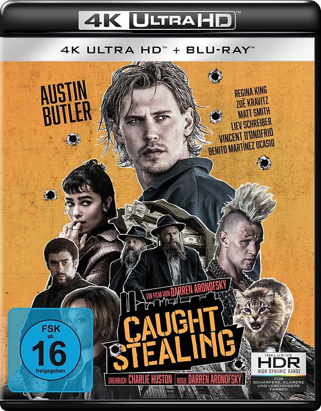 Caught Stealing (4K Ultra HD + Blu-ray) Blu-ray Disc