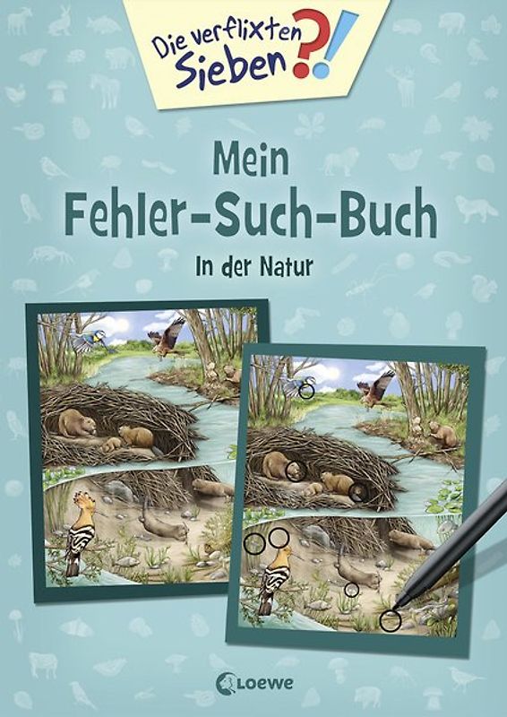 Die verflixten Sieben - Mein Fehler-Such-Buch - In der Natur