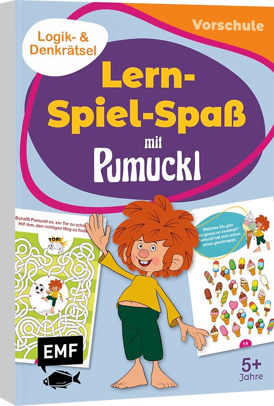 Lern-Spiel-Spaß mit Pumuckl - Mein Vorschulblock: Logik- und Denkrätsel