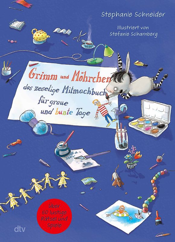 Grimm und Möhrchen – Das zeselige Mitmachbuch für graue und bunte Tage