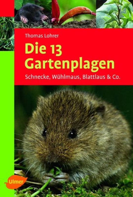 Die 13 Gartenplagen. Schnecke, Wühlmaus, Blattlaus & Co.