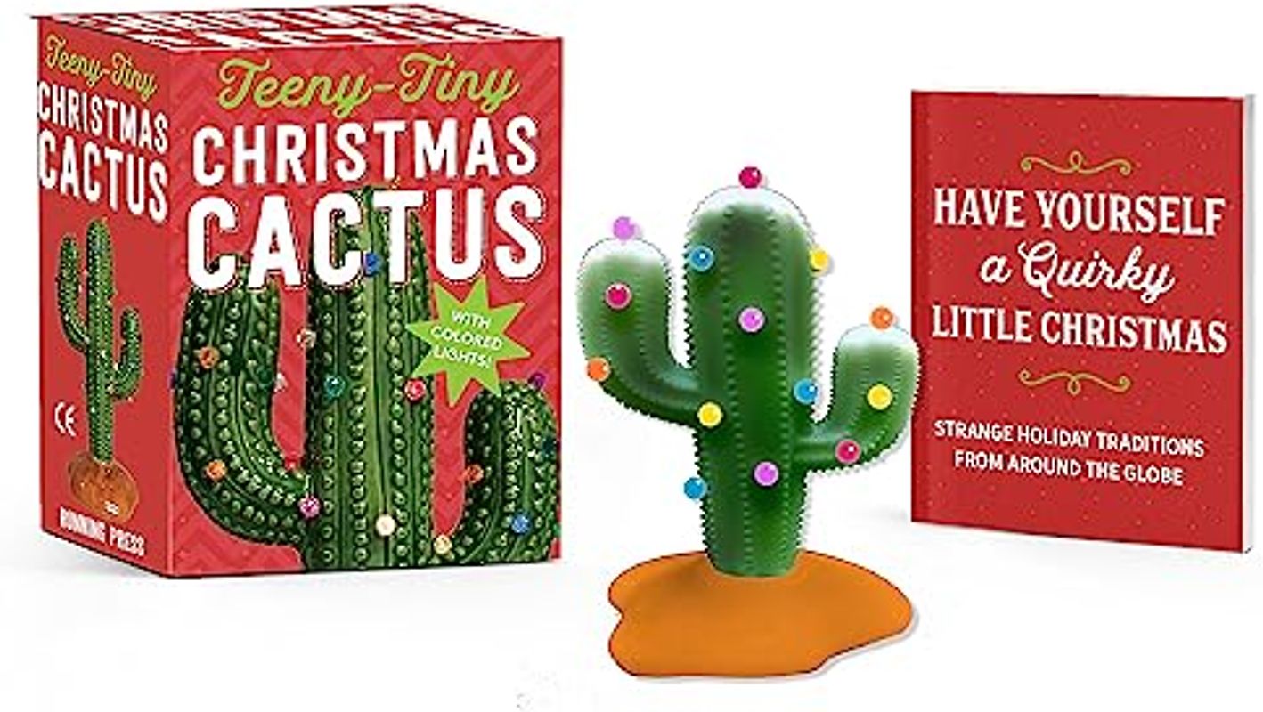 Teeny-Tiny Christmas Cactus: It Lights Up! (RP Minis)
