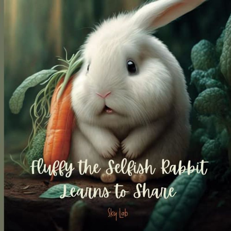 Fluffy the selfish rabbit learns to share: Story book for kids with beautiful illustrations.