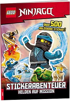LEGO® NINJAGO® – Stickerabenteuer - Helden auf Mission