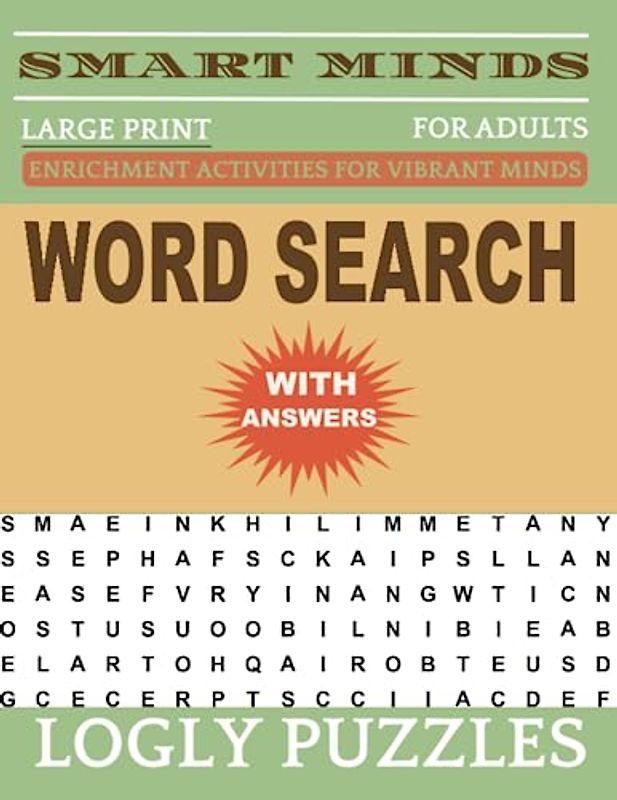 Word Search Book Large Print for Adults: 2400+ words New Fun and Relaxing Puzzles Book for Adults & Seniors with Answers Key