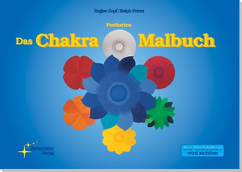 Das Chakra-Postkarten-Malbuch