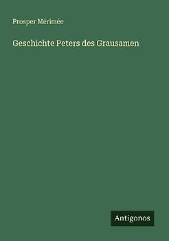 Geschichte Peters des Grausamen