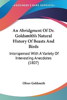 An Abridgment Of Dr. Goldsmith's Natural History Of Beasts And Birds
