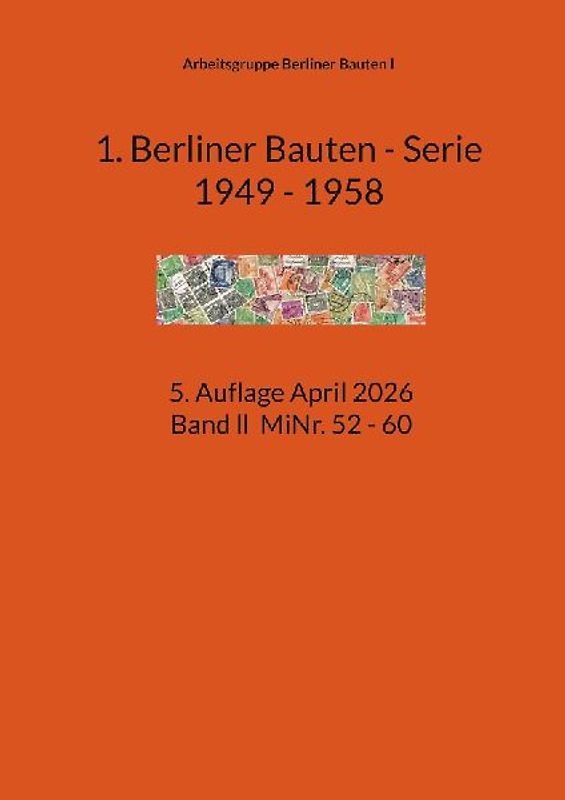 1. Berliner Bauten - Serie 1949 - 1958
