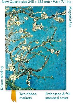 Vincent Van Gogh: Almond Blossom (Foiled Quarto Journal)