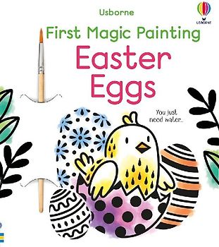 First Magic Painting Easter Eggs