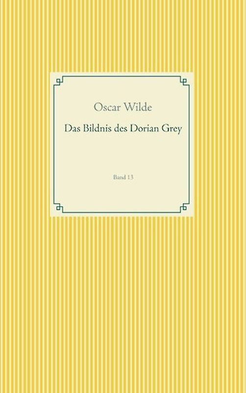 Das Bildnis des Dorian Grey
