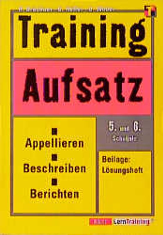 Training Aufsatz