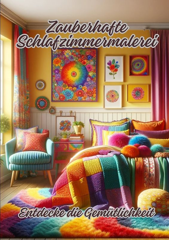 Zauberhafte Schlafzimmermalerei