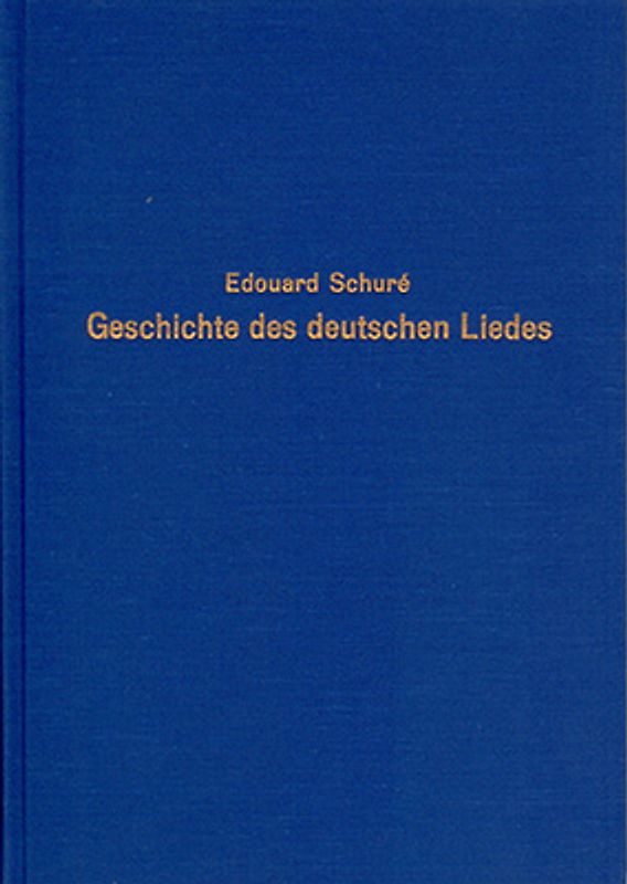 Geschichte des Deutschen Liedes
