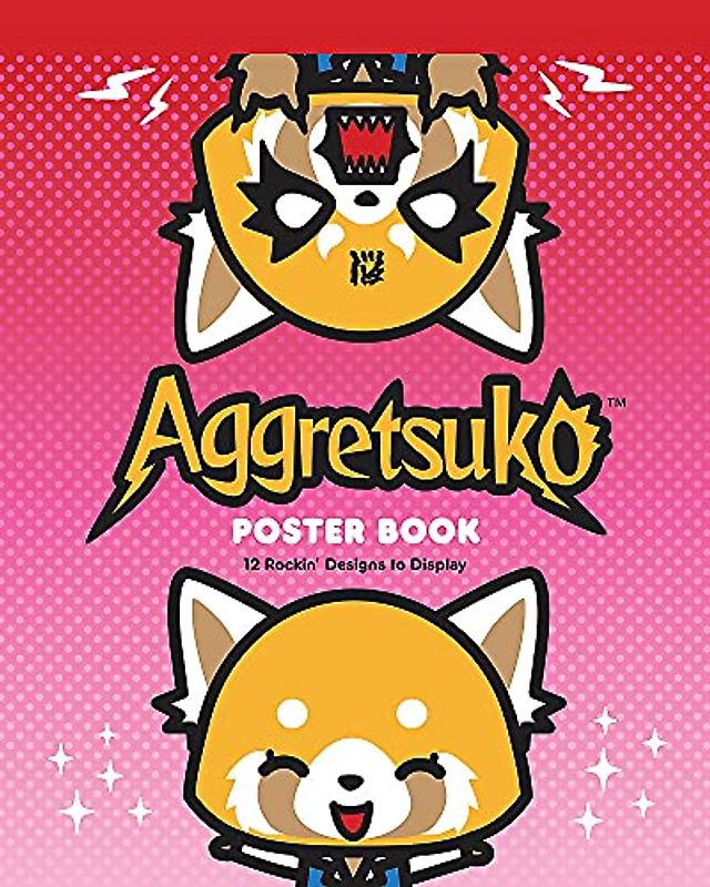 Aggretsuko Poster Book: 12 Rockin' Designs to Display