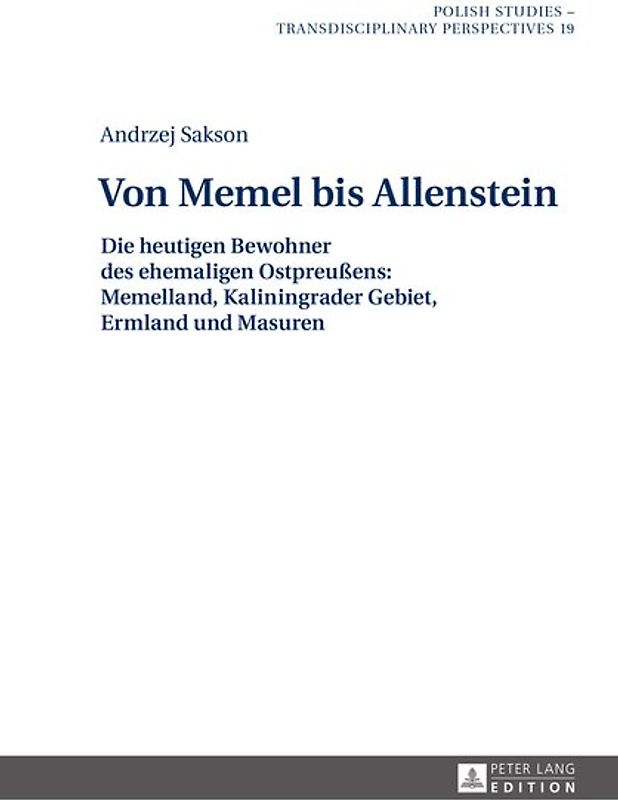 Von Memel bis Allenstein