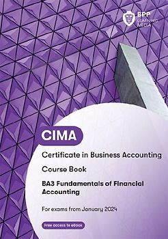 CIMA BA3 Fundamentals of Financial Accounting