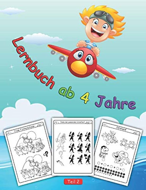 Lernbuch ab 4 Jahre: Buchstaben Edition (Teil 2)