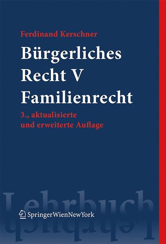 Bürgerliches Recht V. Familienrecht