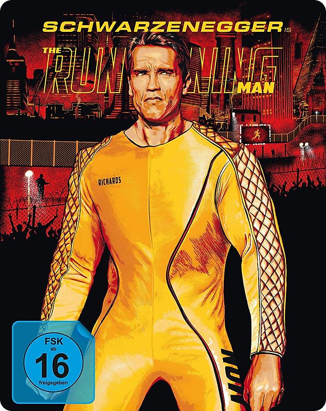 The Running Man [Steelbook, 2 Discs] Blu-ray Disc