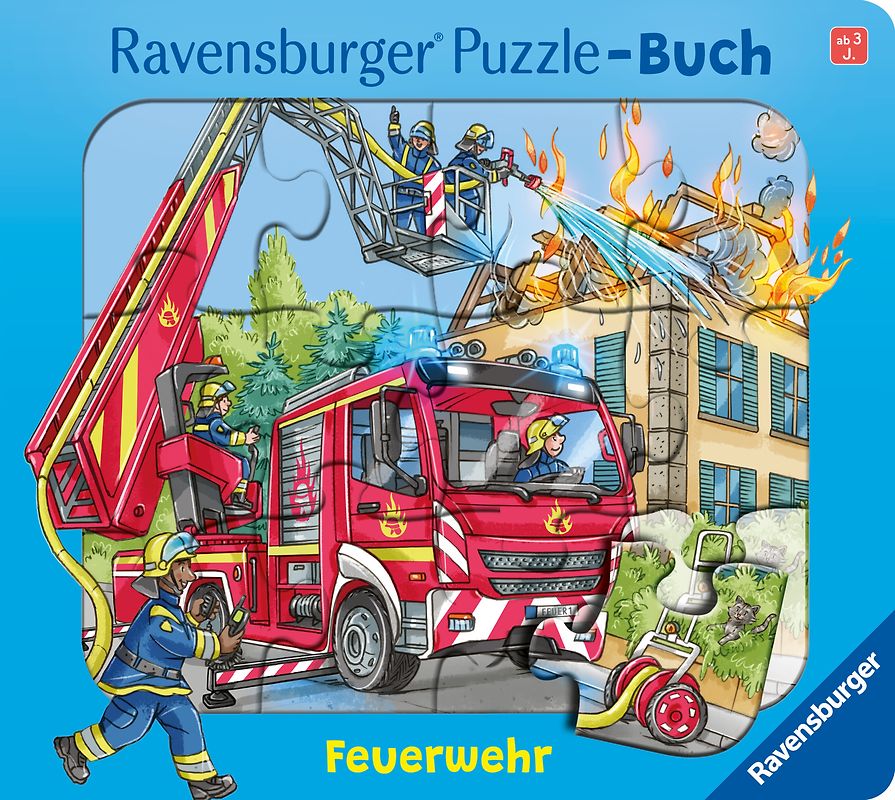 Ravensburger® Puzzle-Buch: Feuerwehr