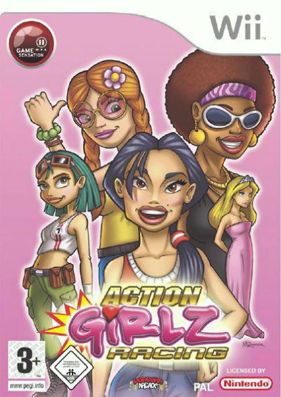 Action Girlz Racing Nintendo Wii