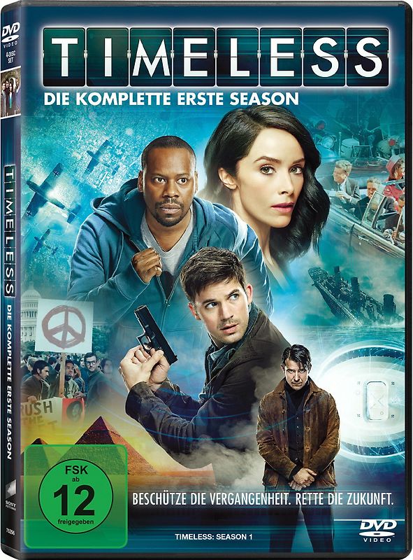 Timeless - Die komplette erste Season [4 DVDs] DVD