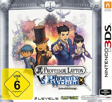 Professor Layton vs. Phoenix Wrigth: Ace Attorney Nintendo 3DS