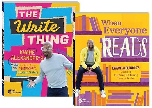 Kwame Alexander's Writing and Reading 2-Book Shrink-Wrapped Bundle for Educators