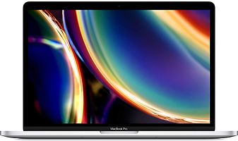 Apple MacBook Pro mit Touch Bar und Touch ID 13.3" (True Tone Retina Display) 1.4 GHz Intel Core i5 8 GB RAM 256 GB SSD [Mid 2020, englisches Tastaturlayout, QWERTY] silber