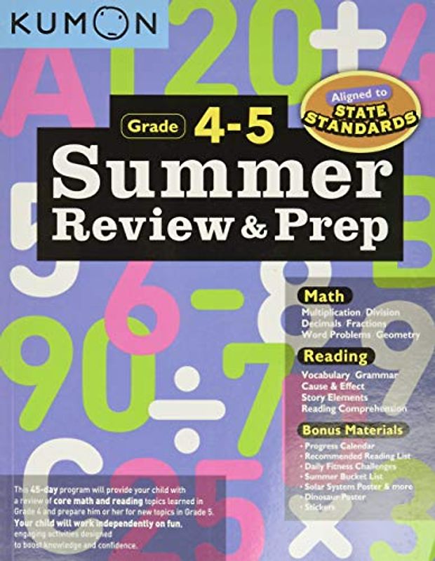 Kumon Summer Review and Prep 4-5
