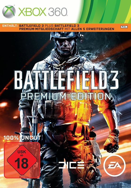 Battlefield 3 - Premium Edition [Software Pyramide] Xbox 360