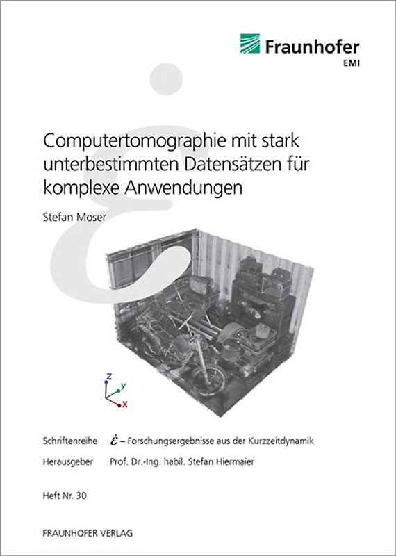 Computertomographie mit stark unterbestimmten Datensätzen für komplexe Anwendungen.