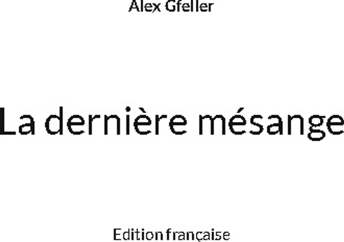 La dernière mésange