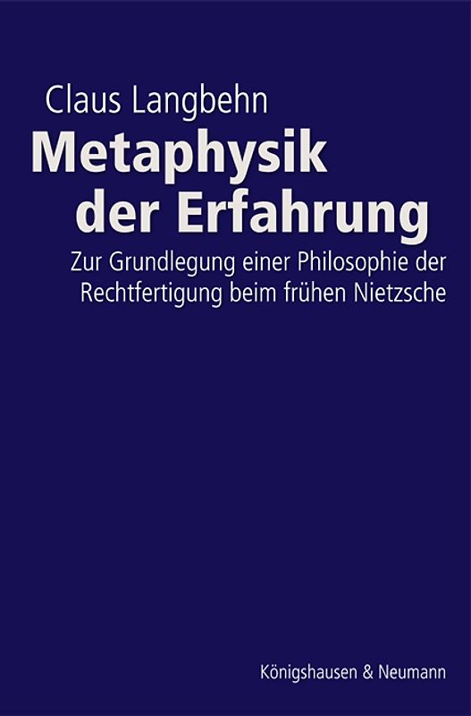Metaphysik der Erfahrung