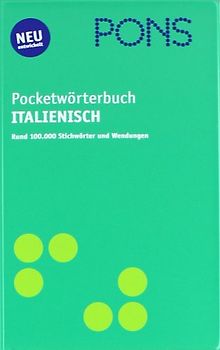 PONS Pocketwörterbuch Italienisch