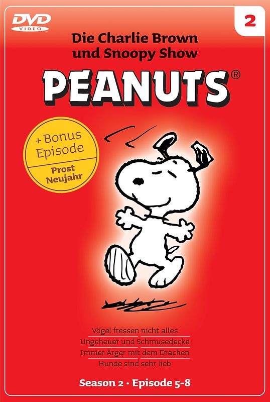 Die Peanuts Vol. 02 - Die Charlie Brown & Snoopy Show, Season 1, Episode 5-8 DVD
