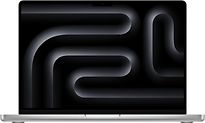 Apple MacBook Pro 16 (Liquid Retina XDR Display) M3 Pro (12-Core CPU, 18-Core GPU) 18 GB RAM 512 GB SSD [Late 2023, Engelse toetsenbordindeling, QWERTY] zilver - refurbished
