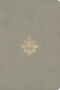 ESV Personal Size Reference Bible, Red Letter (Trutone, Stone, Branch Design)